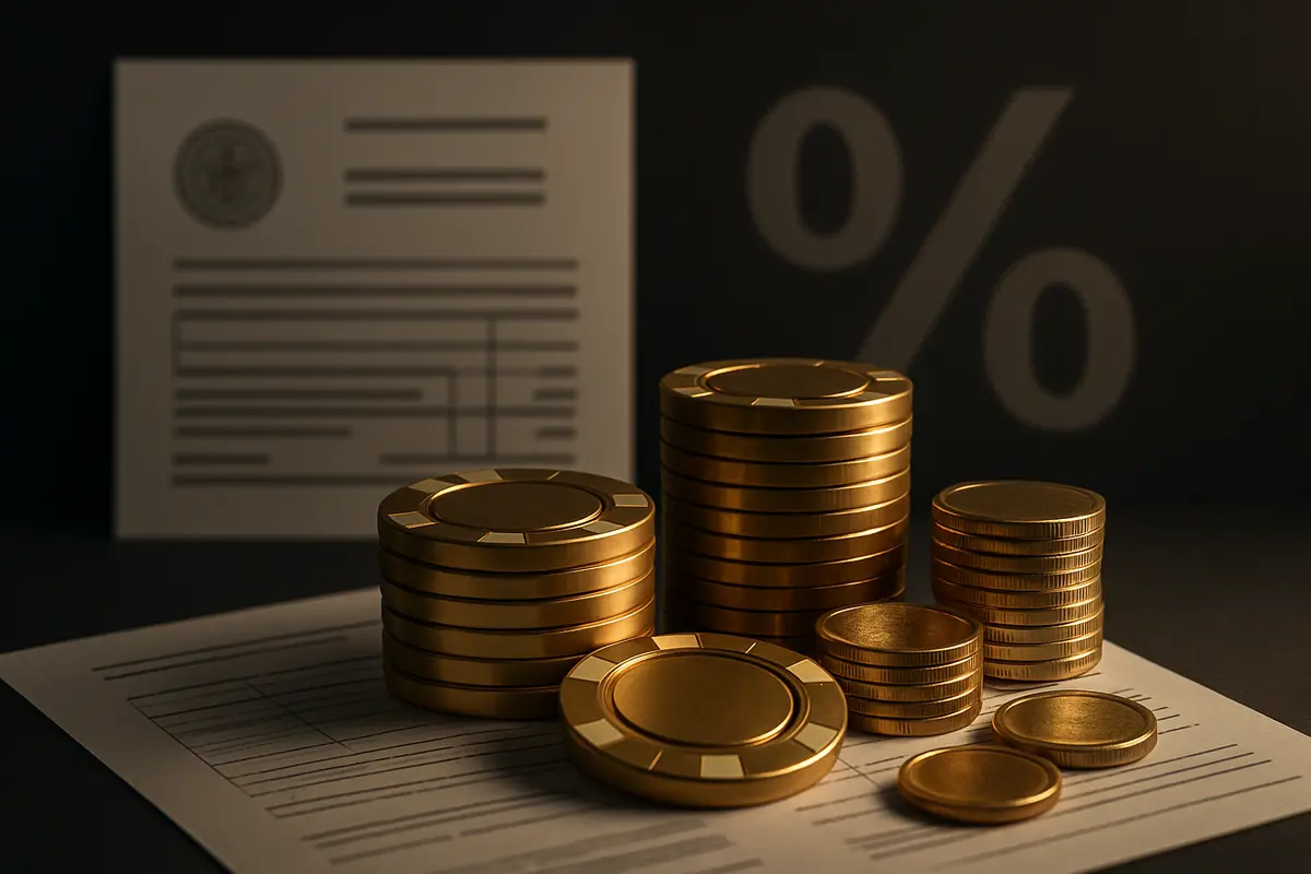 Deutsche Glücksspielsteuer - 5.3% auf jeden Casino-Einsatz